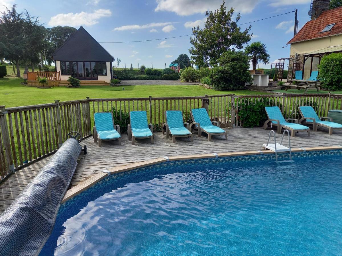 La Gasteboisiere With Swimming Pool And Games Room Le Mesnil-Adelee Exterior foto