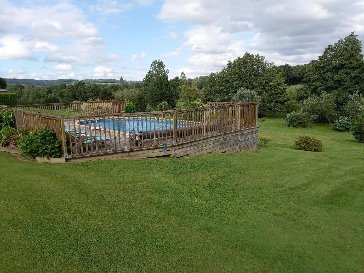 La Gasteboisiere With Swimming Pool And Games Room Le Mesnil-Adelee Exterior foto